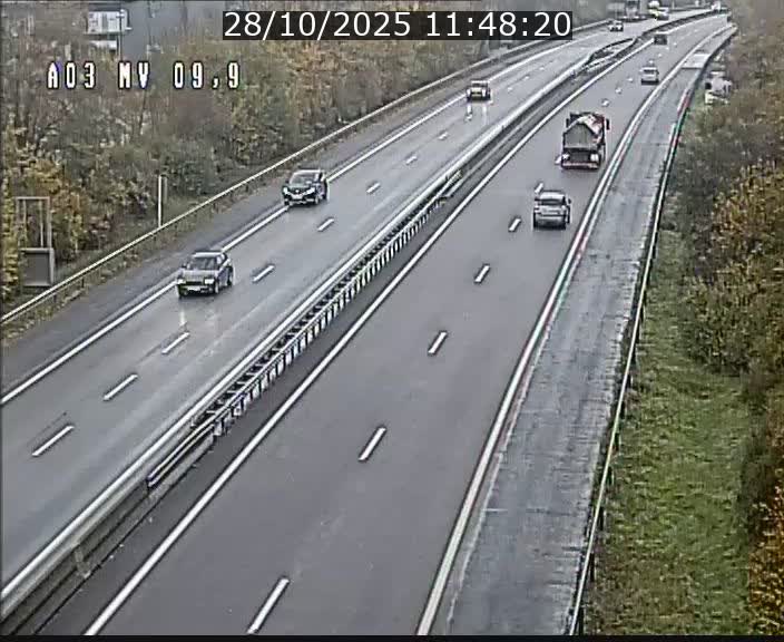 <h2>Webcam Autoroute à la Croix de Bettembourg - A3 - BK 9.9 - direction Luxembourg-Ville</h2>