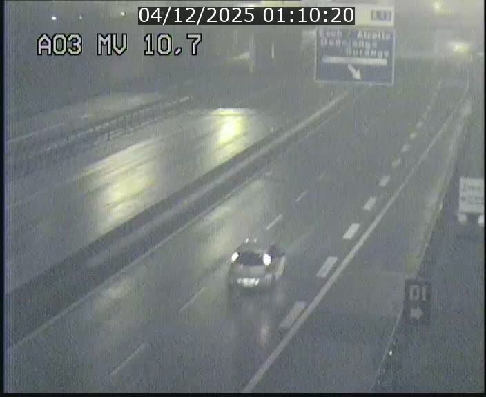 <h2>Traffic live webcam Luxembourg Croix de Bettembourg - A3 - BK 10.7 - direction France</h2>