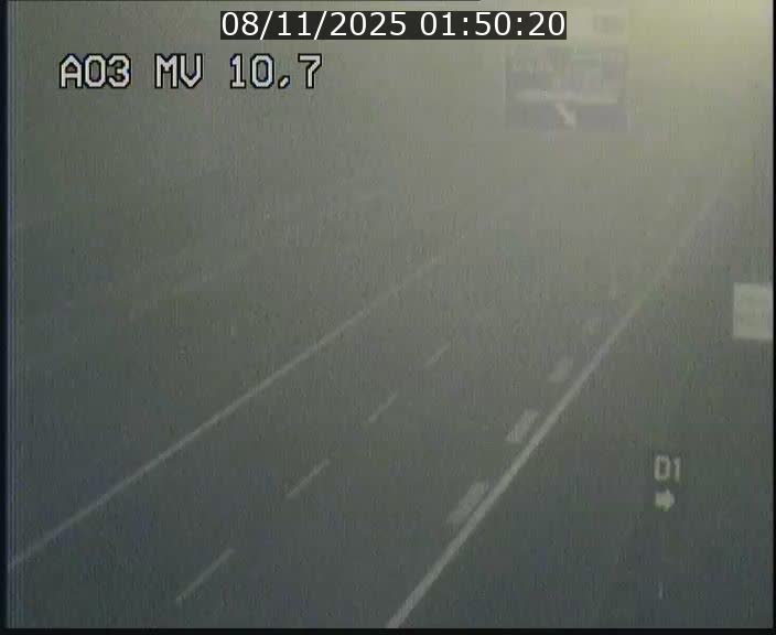 <h2>Traffic live webcam Luxembourg Croix de Bettembourg - A3 - BK 10.7 - direction France</h2>