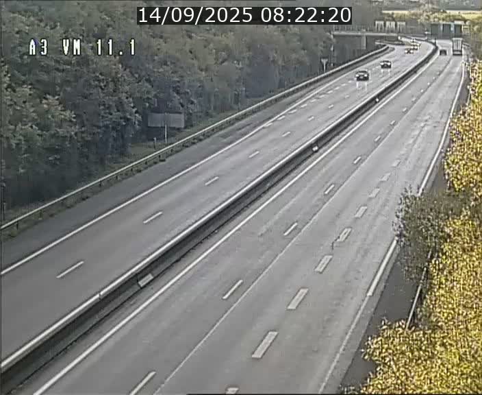<h2>Webcam à la frontière franco-luxembourgeoise, avant la Croix de Bettembourg - BK 11.1 - direction Luxembourg-ville</h2>