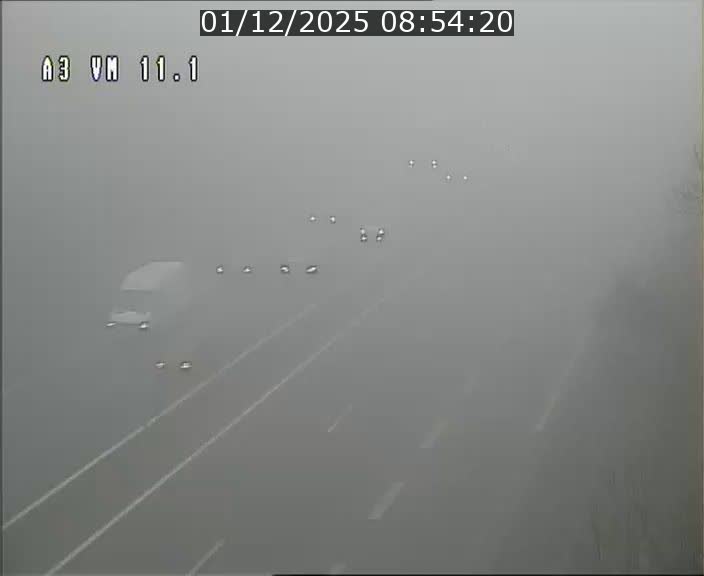 <h2>Webcam à la frontière franco-luxembourgeoise, avant la Croix de Bettembourg - BK 11.1 - direction Luxembourg-ville</h2>