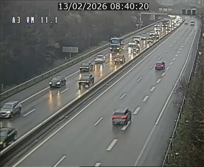 <h2>Webcam à la frontière franco-luxembourgeoise, avant la Croix de Bettembourg - BK 11.1 - direction Luxembourg-ville</h2>