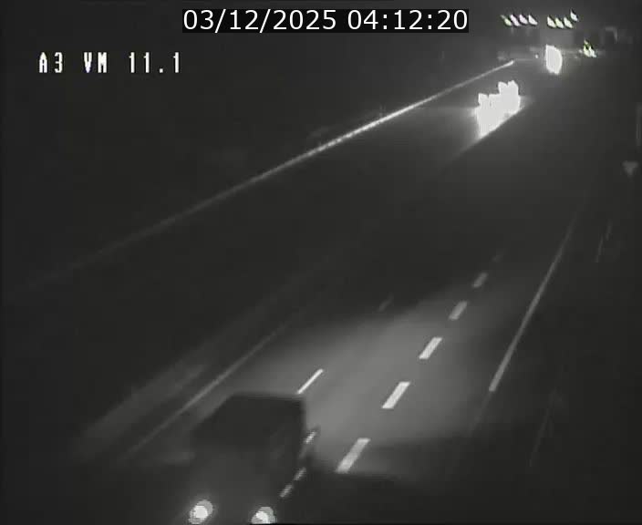 Webcam à la frontière franco-luxembourgeoise, avant la Croix de Bettembourg - BK 11.1 - direction Luxembourg-ville