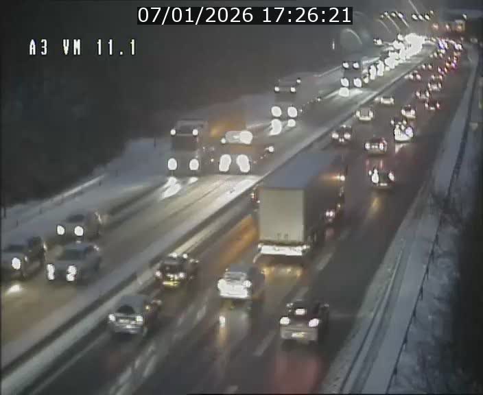 <h2>Webcam à la frontière franco-luxembourgeoise, avant la Croix de Bettembourg - BK 11.1 - direction Luxembourg-ville</h2>