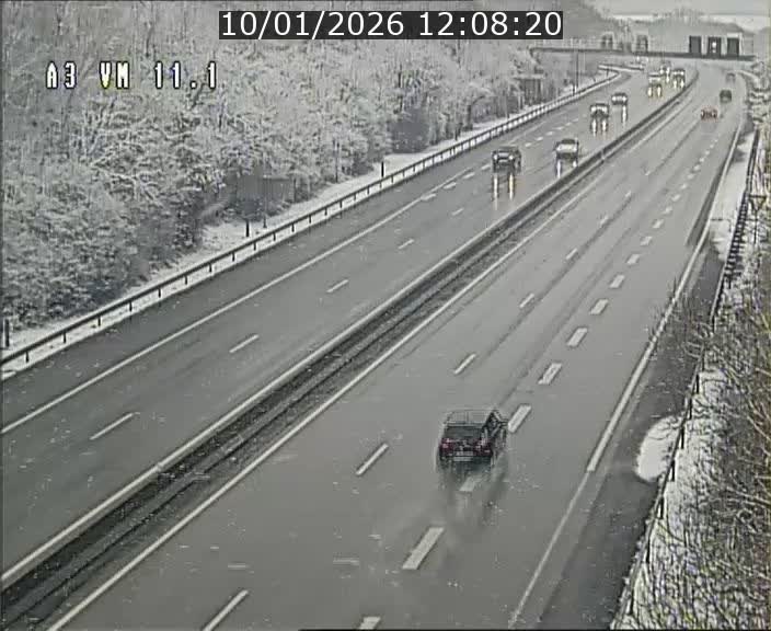 <h2>Webcam à la frontière franco-luxembourgeoise, avant la Croix de Bettembourg - BK 11.1 - direction Luxembourg-ville</h2>