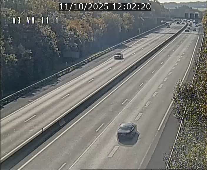 <h2>Webcam à la frontière franco-luxembourgeoise, avant la Croix de Bettembourg - BK 11.1 - direction Luxembourg-ville</h2>