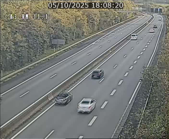 <h2>Webcam à la frontière franco-luxembourgeoise, avant la Croix de Bettembourg - BK 11.1 - direction Luxembourg-ville</h2>