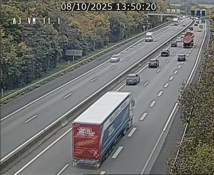 <h2>Webcam à la frontière franco-luxembourgeoise, avant la Croix de Bettembourg - BK 11.1 - direction Luxembourg-ville</h2>