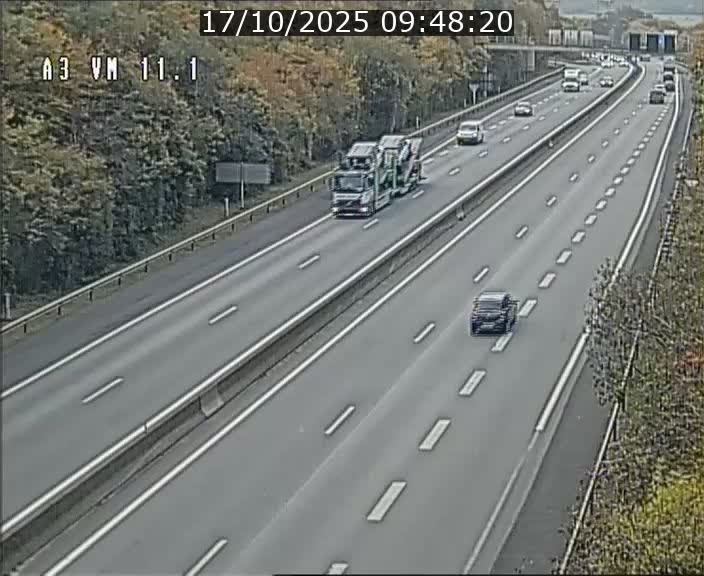 <h2>Webcam à la frontière franco-luxembourgeoise, avant la Croix de Bettembourg - BK 11.1 - direction Luxembourg-ville</h2>
