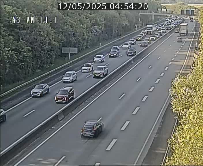 <h2>Webcam à la frontière franco-luxembourgeoise, avant la Croix de Bettembourg - BK 11.1 - direction Luxembourg-ville</h2>