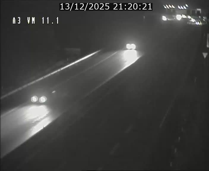 Webcam à la frontière franco-luxembourgeoise, avant la Croix de Bettembourg - BK 11.1 - direction Luxembourg-ville