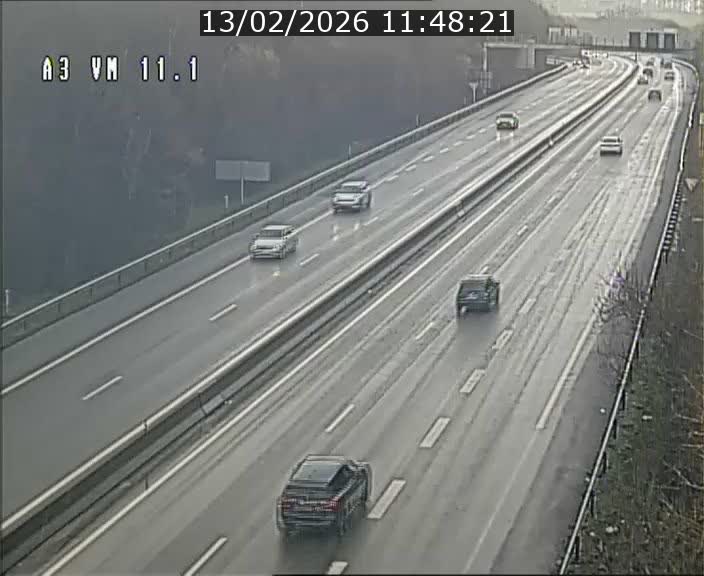 <h2>Webcam à la frontière franco-luxembourgeoise, avant la Croix de Bettembourg - BK 11.1 - direction Luxembourg-ville</h2>