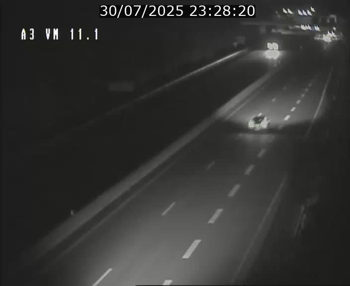 Webcam à la frontière franco-luxembourgeoise, avant la Croix de Bettembourg - BK 11.1 - direction Luxembourg-ville