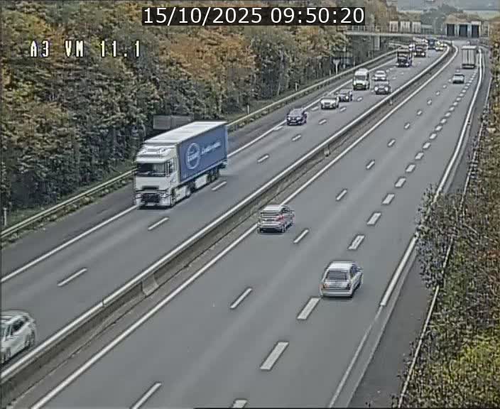 <h2>Webcam à la frontière franco-luxembourgeoise, avant la Croix de Bettembourg - BK 11.1 - direction Luxembourg-ville</h2>
