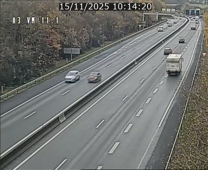 <h2>Webcam à la frontière franco-luxembourgeoise, avant la Croix de Bettembourg - BK 11.1 - direction Luxembourg-ville</h2>