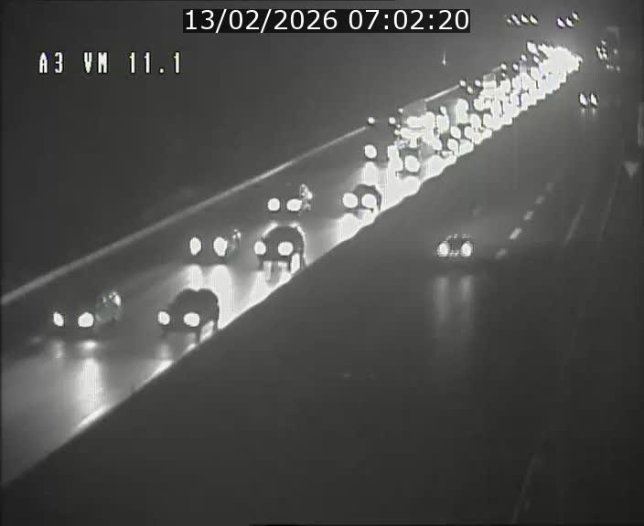 <h2>Webcam à la frontière franco-luxembourgeoise, avant la Croix de Bettembourg - BK 11.1 - direction Luxembourg-ville</h2>