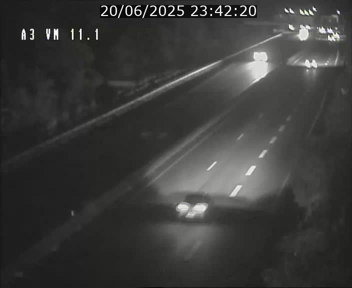 Webcam à la frontière franco-luxembourgeoise, avant la Croix de Bettembourg - BK 11.1 - direction Luxembourg-ville
