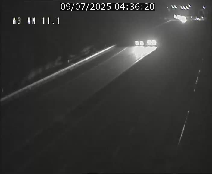 Webcam à la frontière franco-luxembourgeoise, avant la Croix de Bettembourg - BK 11.1 - direction Luxembourg-ville