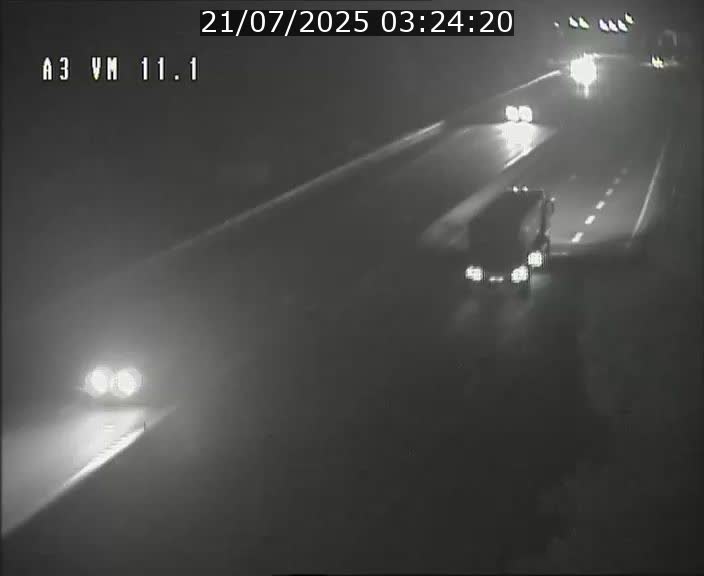 Webcam à la frontière franco-luxembourgeoise, avant la Croix de Bettembourg - BK 11.1 - direction Luxembourg-ville