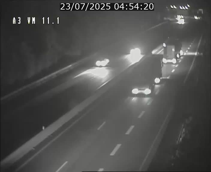 Webcam à la frontière franco-luxembourgeoise, avant la Croix de Bettembourg - BK 11.1 - direction Luxembourg-ville