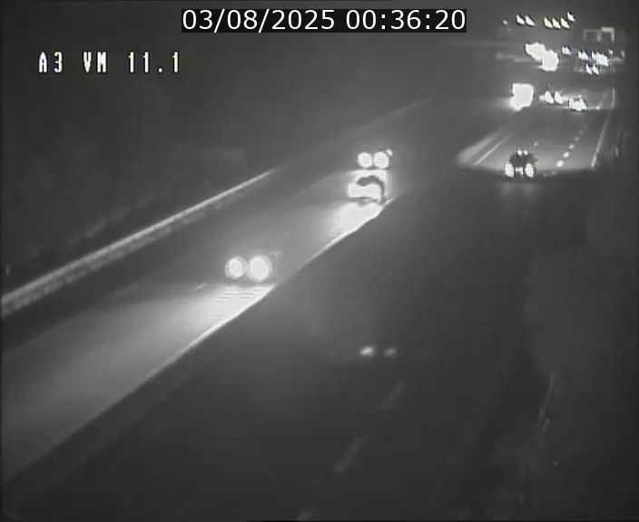 Webcam à la frontière franco-luxembourgeoise, avant la Croix de Bettembourg - BK 11.1 - direction Luxembourg-ville