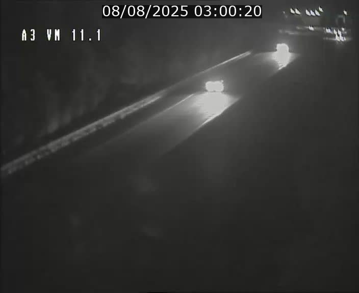 Webcam à la frontière franco-luxembourgeoise, avant la Croix de Bettembourg - BK 11.1 - direction Luxembourg-ville
