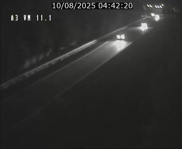 Webcam à la frontière franco-luxembourgeoise, avant la Croix de Bettembourg - BK 11.1 - direction Luxembourg-ville