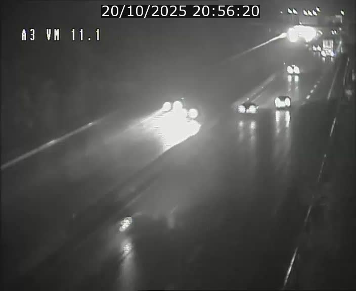 Webcam à la frontière franco-luxembourgeoise, avant la Croix de Bettembourg - BK 11.1 - direction Luxembourg-ville