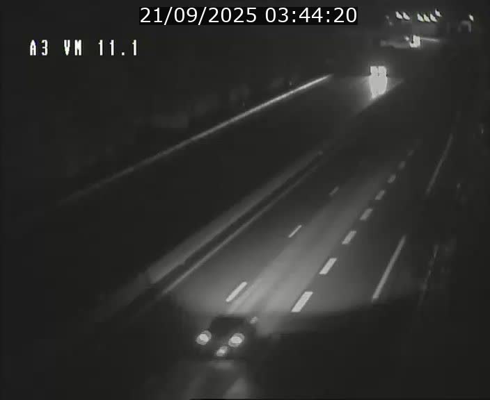 Webcam à la frontière franco-luxembourgeoise, avant la Croix de Bettembourg - BK 11.1 - direction Luxembourg-ville