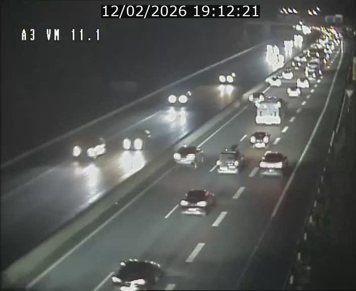 <h2>Webcam à la frontière franco-luxembourgeoise, avant la Croix de Bettembourg - BK 11.1 - direction Luxembourg-ville</h2>