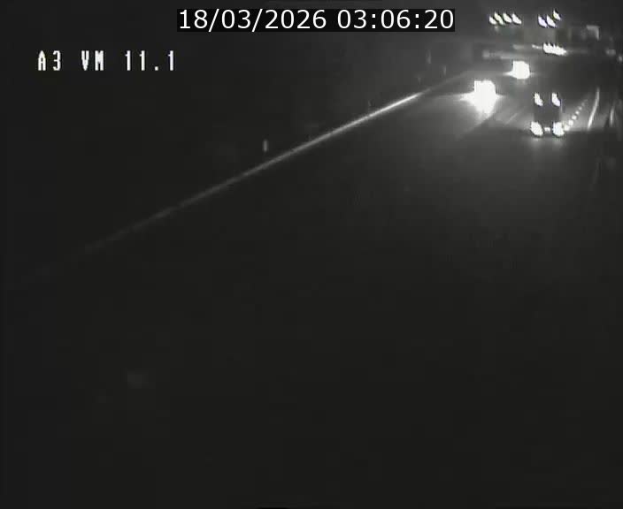 Webcam à la frontière franco-luxembourgeoise, avant la Croix de Bettembourg - BK 11.1 - direction Luxembourg-ville