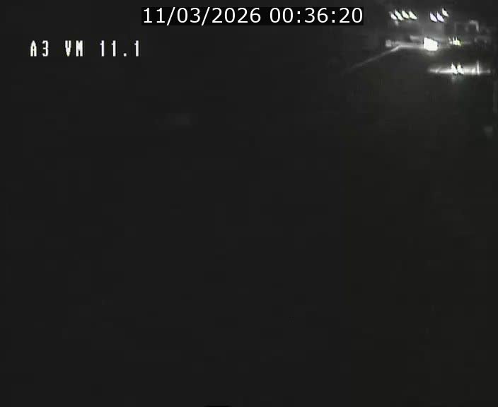 Webcam à la frontière franco-luxembourgeoise, avant la Croix de Bettembourg - BK 11.1 - direction Luxembourg-ville