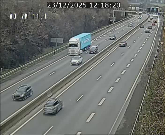 <h2>Webcam à la frontière franco-luxembourgeoise, avant la Croix de Bettembourg - BK 11.1 - direction Luxembourg-ville</h2>