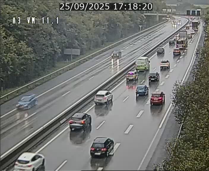 <h2>Webcam à la frontière franco-luxembourgeoise, avant la Croix de Bettembourg - BK 11.1 - direction Luxembourg-ville</h2>