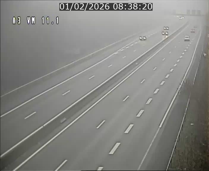 <h2>Webcam à la frontière franco-luxembourgeoise, avant la Croix de Bettembourg - BK 11.1 - direction Luxembourg-ville</h2>