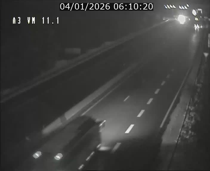 Webcam à la frontière franco-luxembourgeoise, avant la Croix de Bettembourg - BK 11.1 - direction Luxembourg-ville