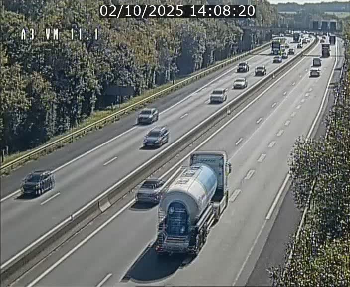 <h2>Webcam à la frontière franco-luxembourgeoise, avant la Croix de Bettembourg - BK 11.1 - direction Luxembourg-ville</h2>