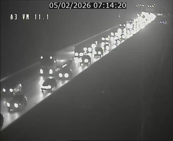 <h2>Webcam à la frontière franco-luxembourgeoise, avant la Croix de Bettembourg - BK 11.1 - direction Luxembourg-ville</h2>