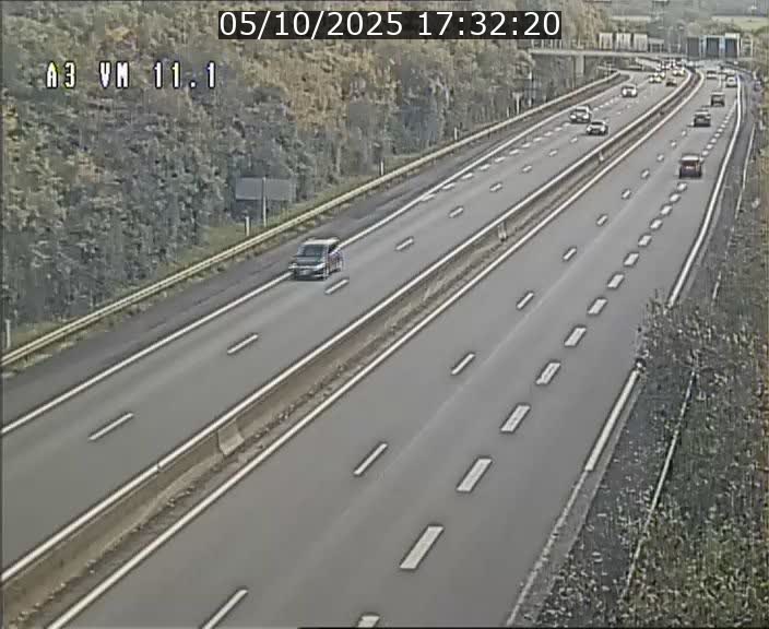 <h2>Webcam à la frontière franco-luxembourgeoise, avant la Croix de Bettembourg - BK 11.1 - direction Luxembourg-ville</h2>