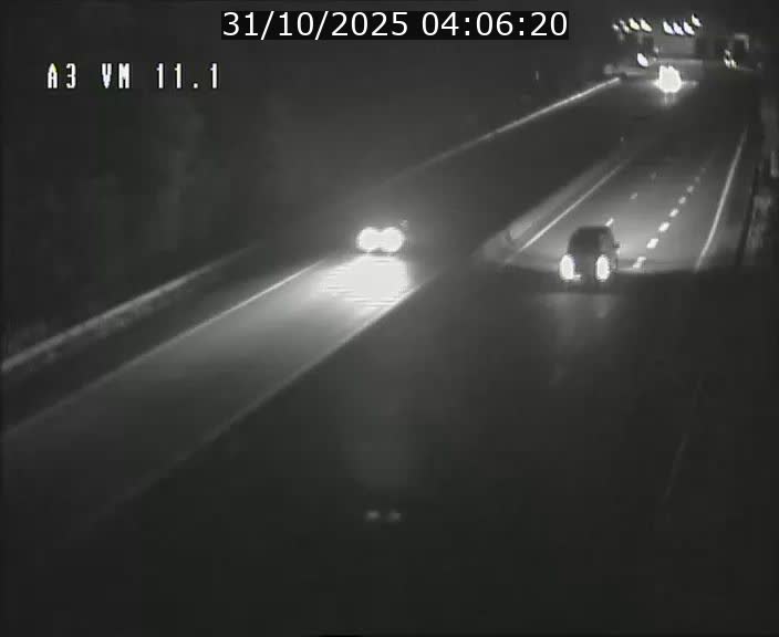 Webcam à la frontière franco-luxembourgeoise, avant la Croix de Bettembourg - BK 11.1 - direction Luxembourg-ville