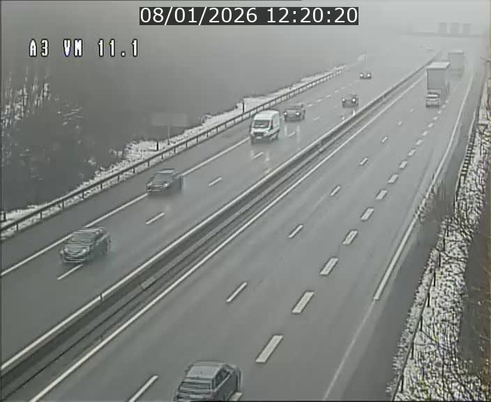 <h2>Webcam à la frontière franco-luxembourgeoise, avant la Croix de Bettembourg - BK 11.1 - direction Luxembourg-ville</h2>