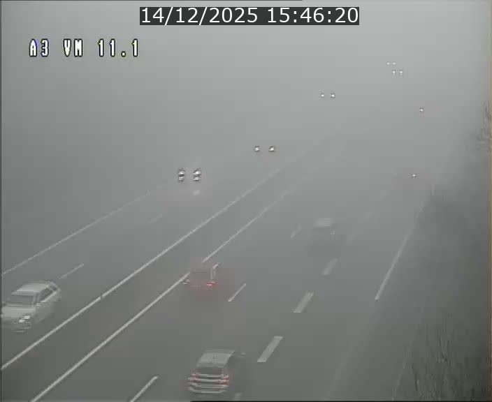 <h2>Webcam à la frontière franco-luxembourgeoise, avant la Croix de Bettembourg - BK 11.1 - direction Luxembourg-ville</h2>