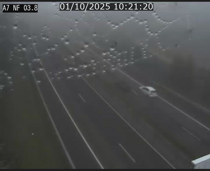 <h2>Webcam autoroute A7 au Luxembourg à la sortie du Tunnel Stafelter vers le Nord</h2>