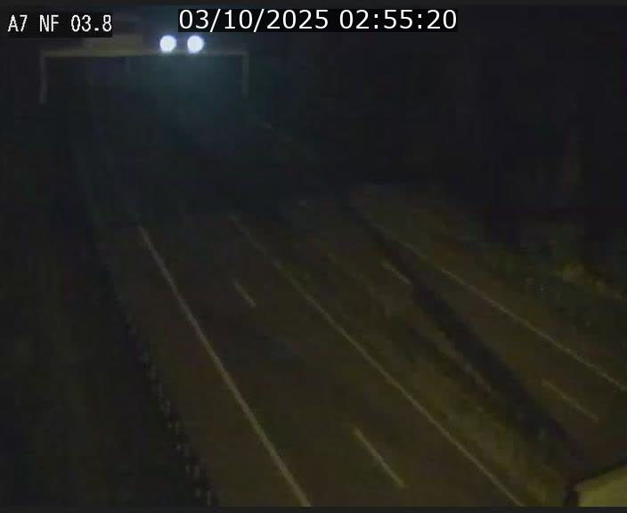 <h2>Webcam autoroute A7 au Luxembourg à la sortie du Tunnel Stafelter vers le Nord</h2>