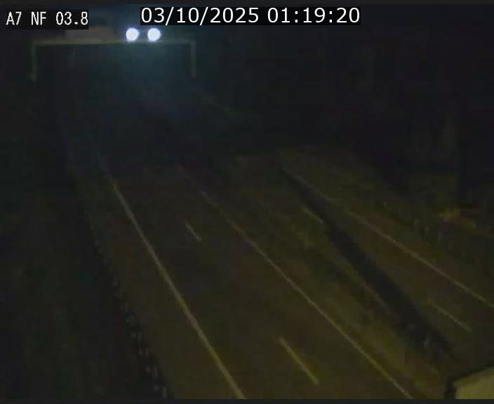 <h2>Webcam autoroute A7 au Luxembourg à la sortie du Tunnel Stafelter vers le Nord</h2>