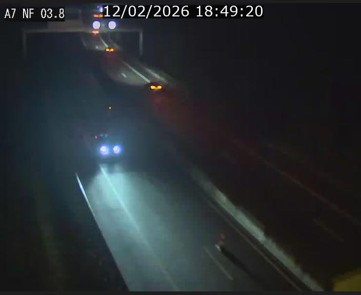 <h2>Webcam autoroute A7 au Luxembourg à la sortie du Tunnel Stafelter vers le Nord</h2>