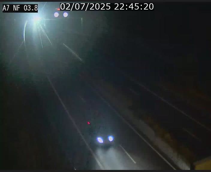 <h2>Webcam autoroute A7 au Luxembourg à la sortie du Tunnel Stafelter vers le Nord</h2>