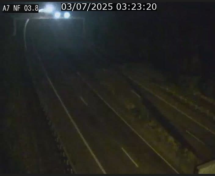 <h2>Webcam autoroute A7 au Luxembourg à la sortie du Tunnel Stafelter vers le Nord</h2>