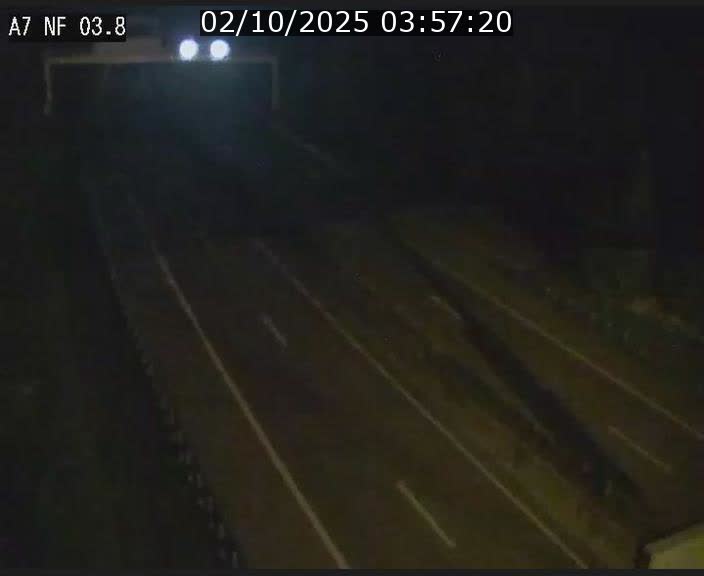 <h2>Webcam autoroute A7 au Luxembourg à la sortie du Tunnel Stafelter vers le Nord</h2>