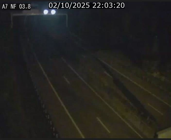 <h2>Webcam autoroute A7 au Luxembourg à la sortie du Tunnel Stafelter vers le Nord</h2>